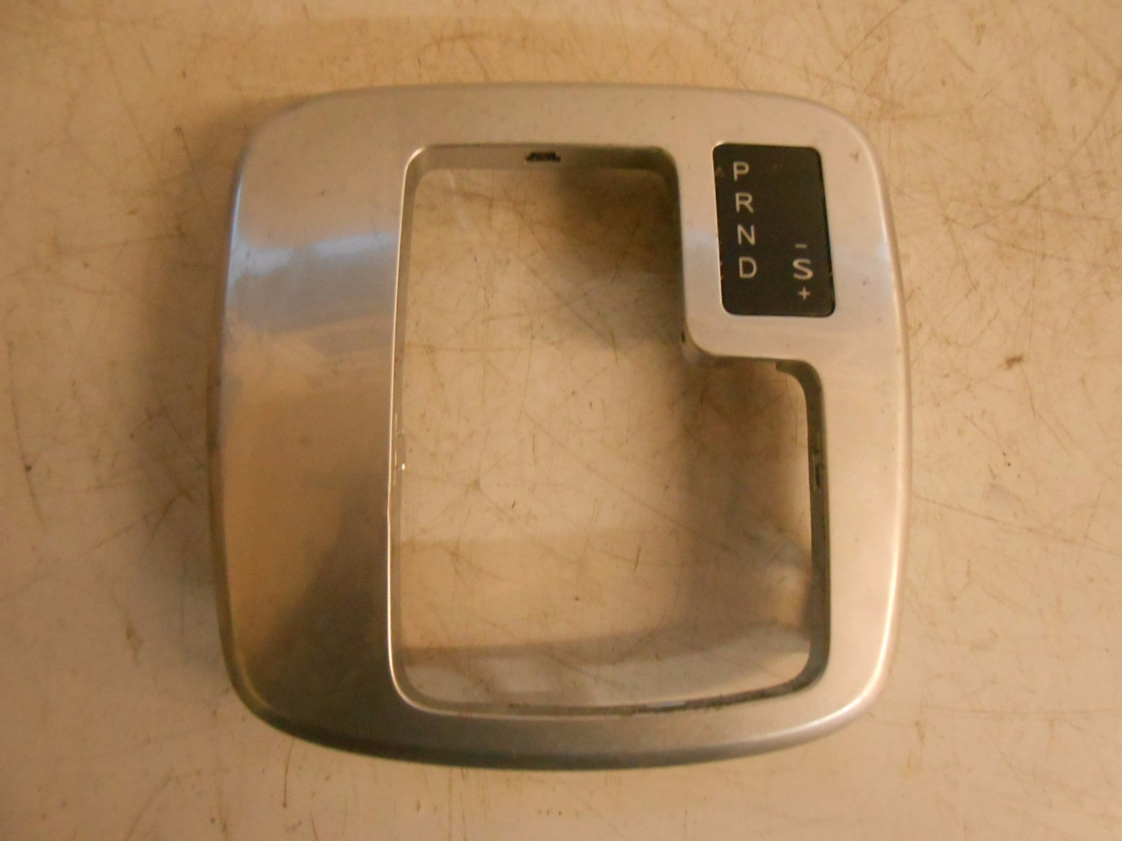 FORD MONDEO MK4 2007 AUTOMATIC TIPTRONIC GEARSTICK SURROUND TRIM SILVER