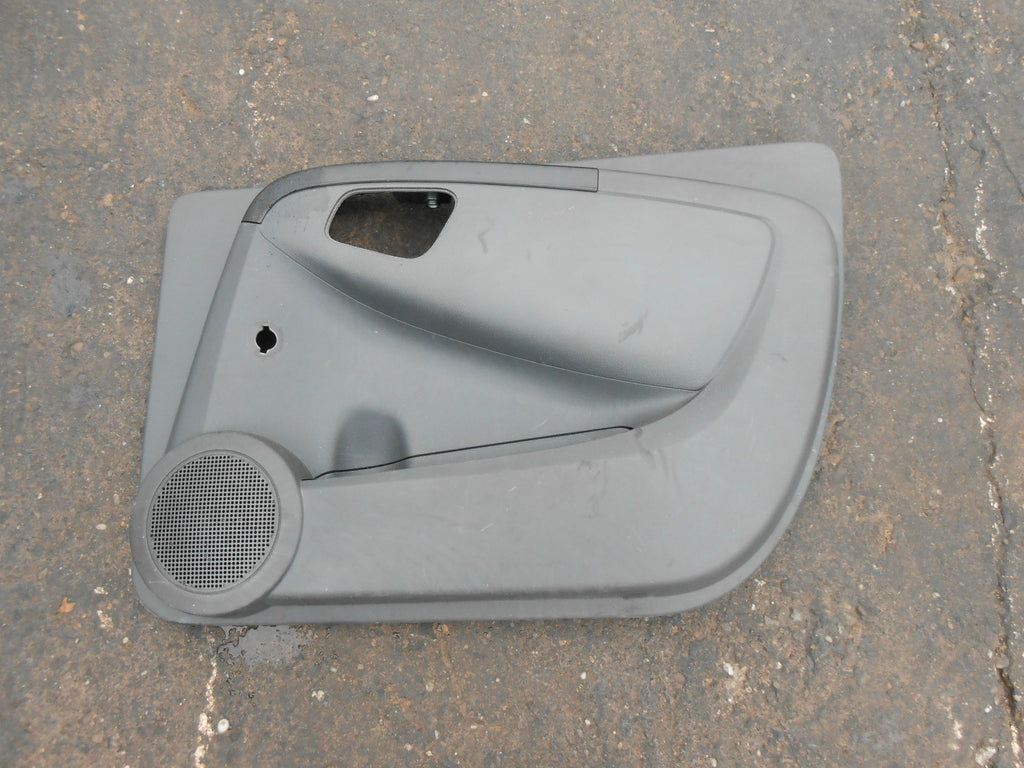FIAT FIORINO 225 2011 OS DRIVER SIDE GREY PLASTIC DOOR CARD INTERIOR PANEL