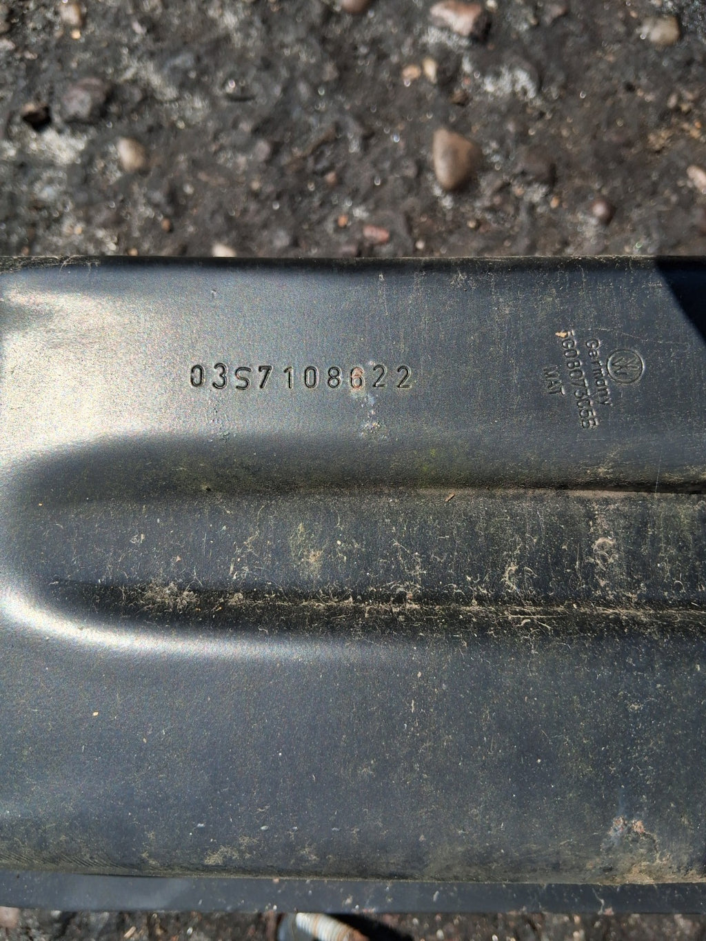 2013 VW VOLKSWAGEN GOLF MK7 REAR BUMPER CRASH BAR REINFOCEMENT BAR