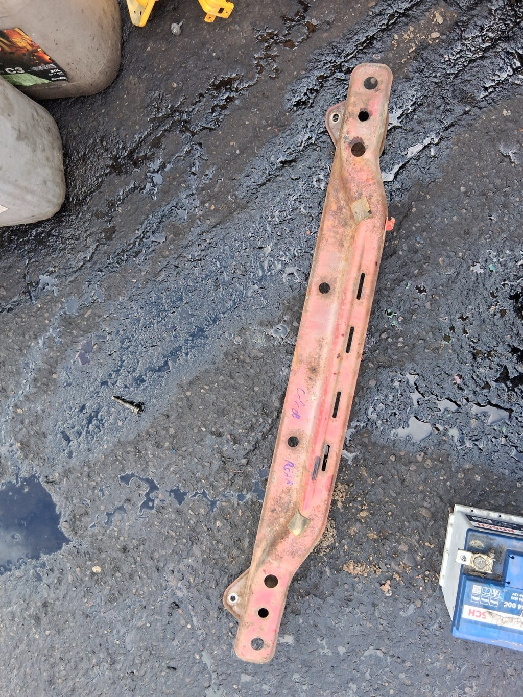 2008 CITROEN C1 MK1 REAR BUMPER CRASH BAR REINFORCEMENT BAR