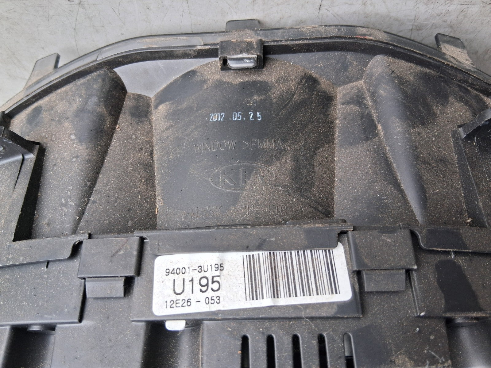 KIA SPORTAGE MK3 2012 1.7 CRDI SPEEDO SPEEDOMETER INSTRUMENT CLUSTER 940013U195