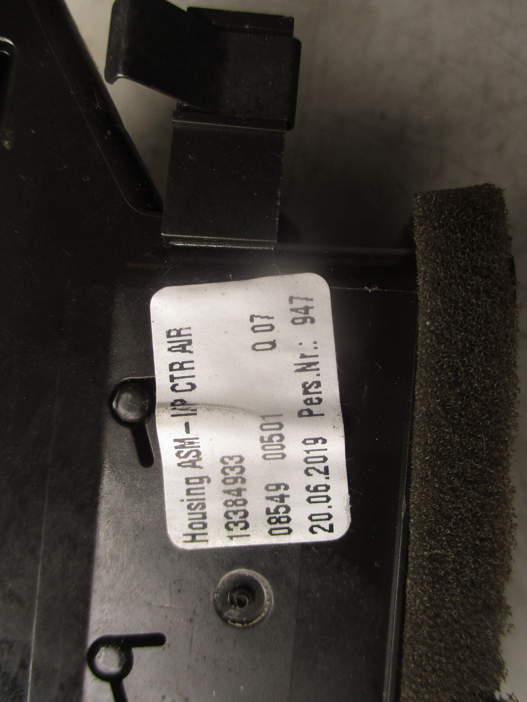 2019 VAUXHALL CORSA E DASHBOARD AIR VENT & HAZARD WARNING LIGHT SWITCH 39149275