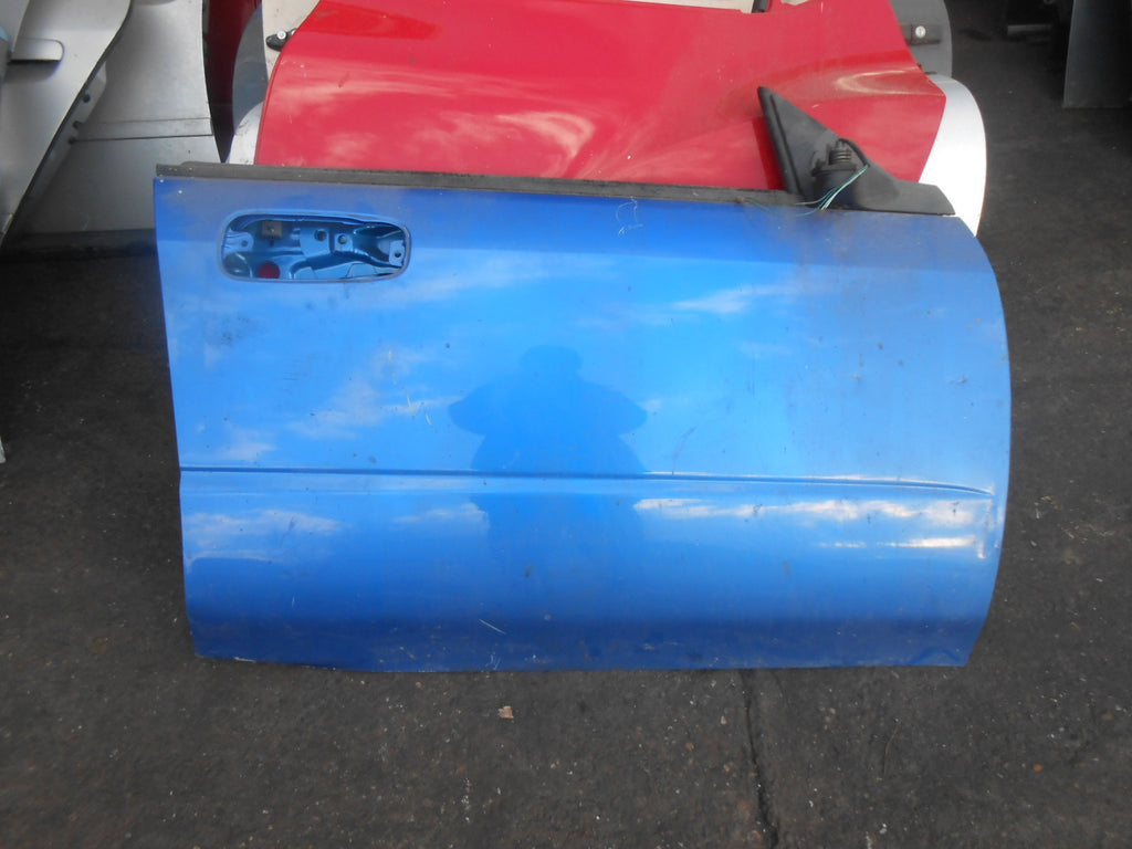 SUBARU IMPREZA GD (MK2) 2005 OSF DRIVER SIDE FRONT BARE DOOR SHELL BLUE