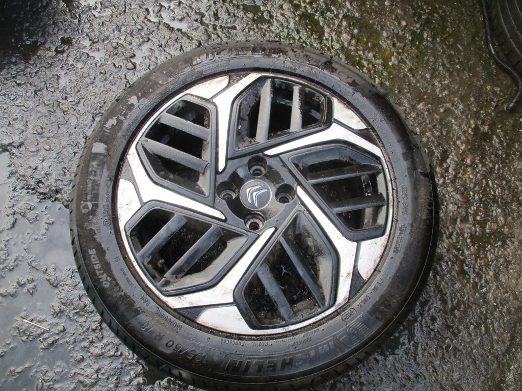 CITROEN C4 MK3 2021 18 INCH ALLOY WHEEL WITH TYRE 195/60R18