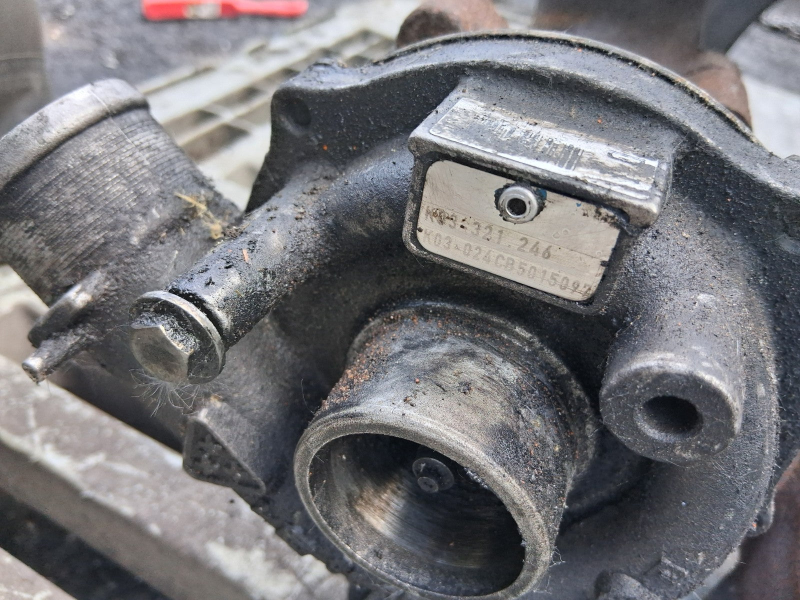 2000 PEUGEOT 406 2.0 DIESEL TURBO TURBOCHARGER K03321246