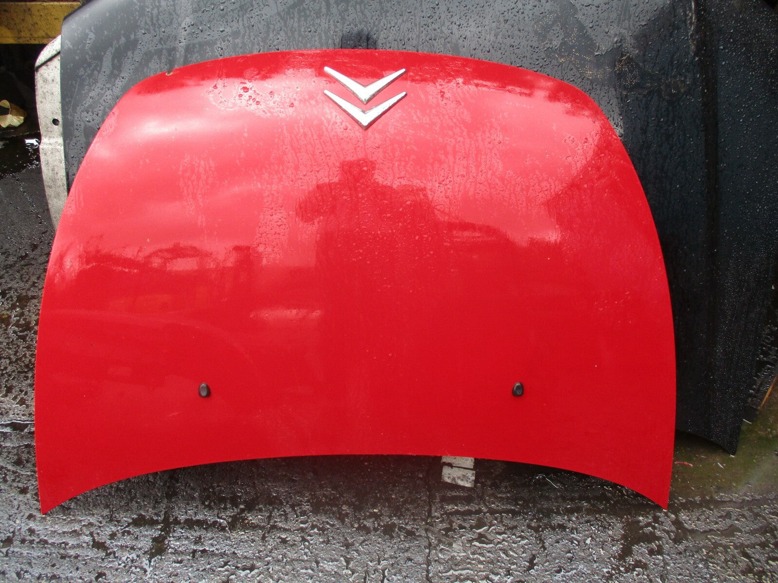 CITROEN C3 PLURIEL MK1 FRONT BONNET  & EMBLEM BADGE RED WASHER JETS