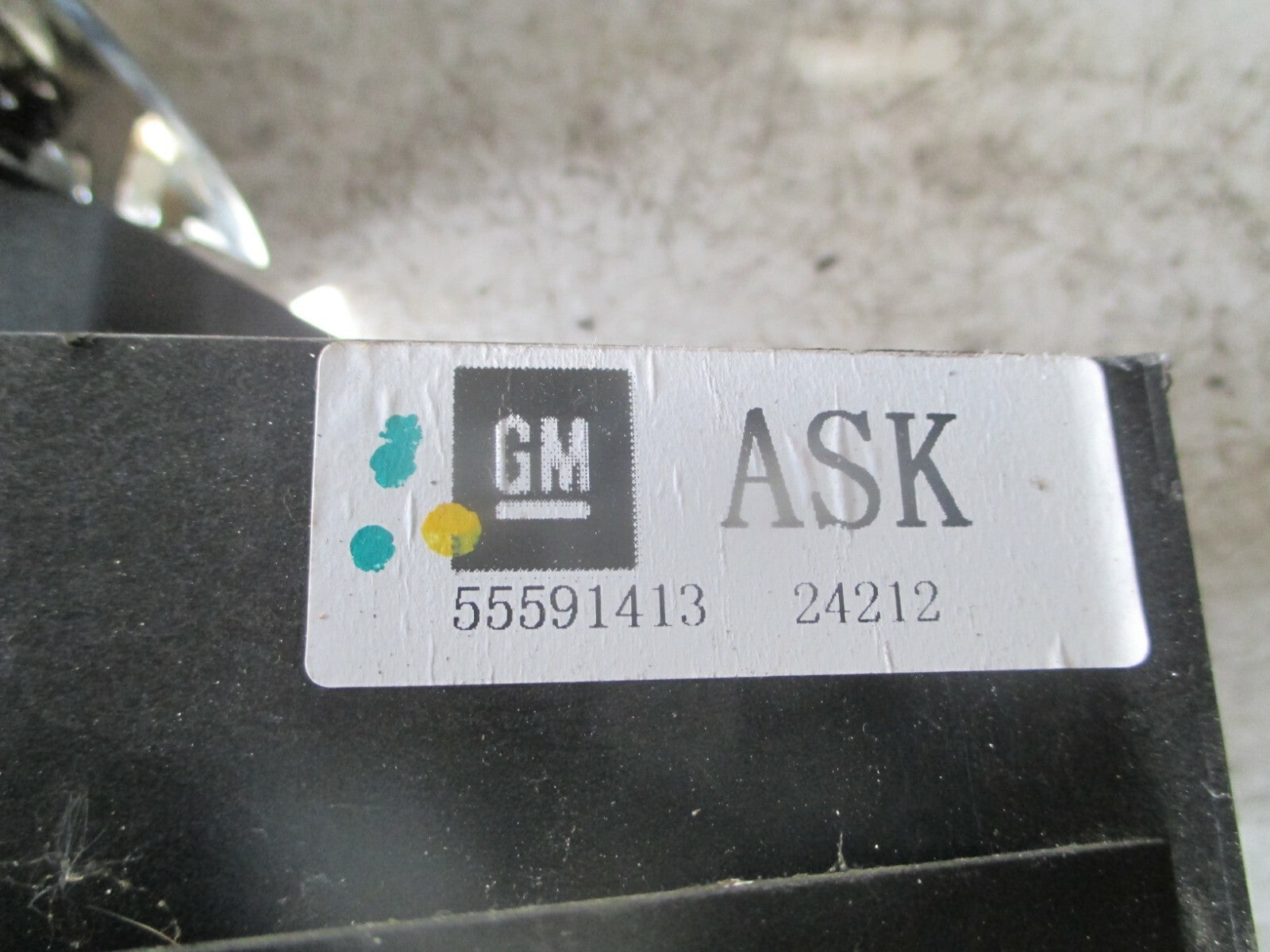 VAUXHALL MOKKA 2013 MK1 J13 6 SPEED MANUAL GEAR SHIFTER SELECTOR MECHANISM