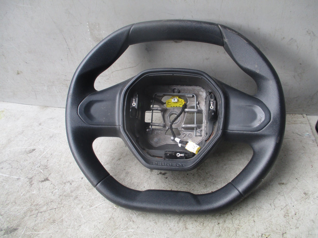 2019 PEUGEOT PARTNER MK3 K9 LEATHER STEERING WHEEL 98171149ZD