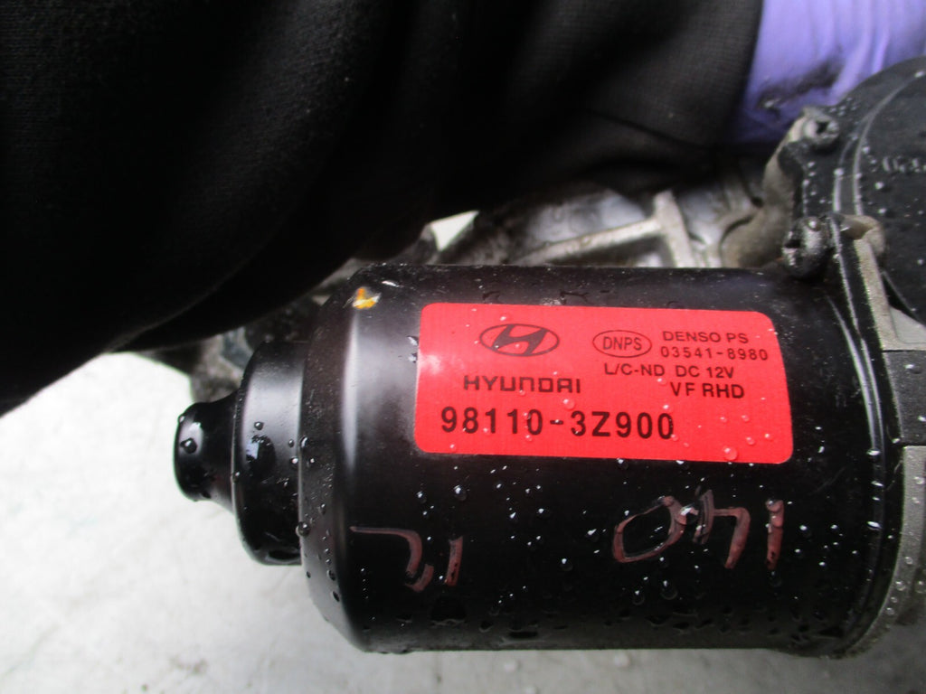 2012 HYUNDAI I40 1.7 DIESEL WIPER MOTOR & LINKAGE 981103Z900