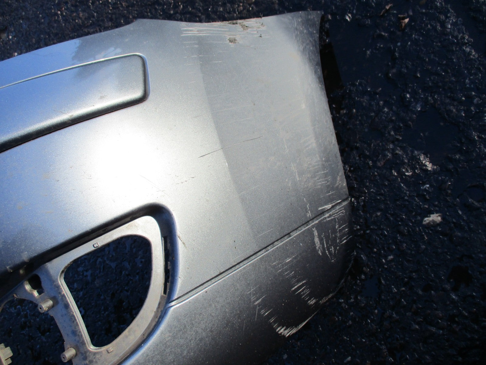 CITROEN C4 MK1 PRE FACELIFT FRONT BUMPER GREY