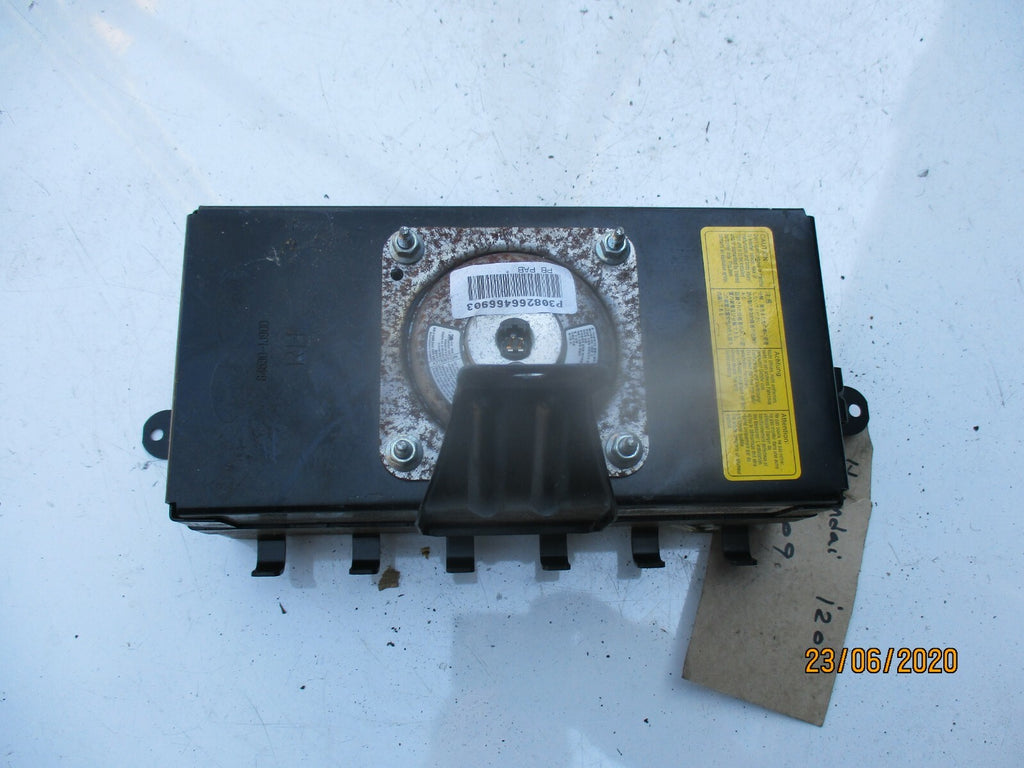HYUNDAI I20 2009 NS PASSENGER SIDE DASHBOARD AIRBAG AIRBAG UNIT 845301J900