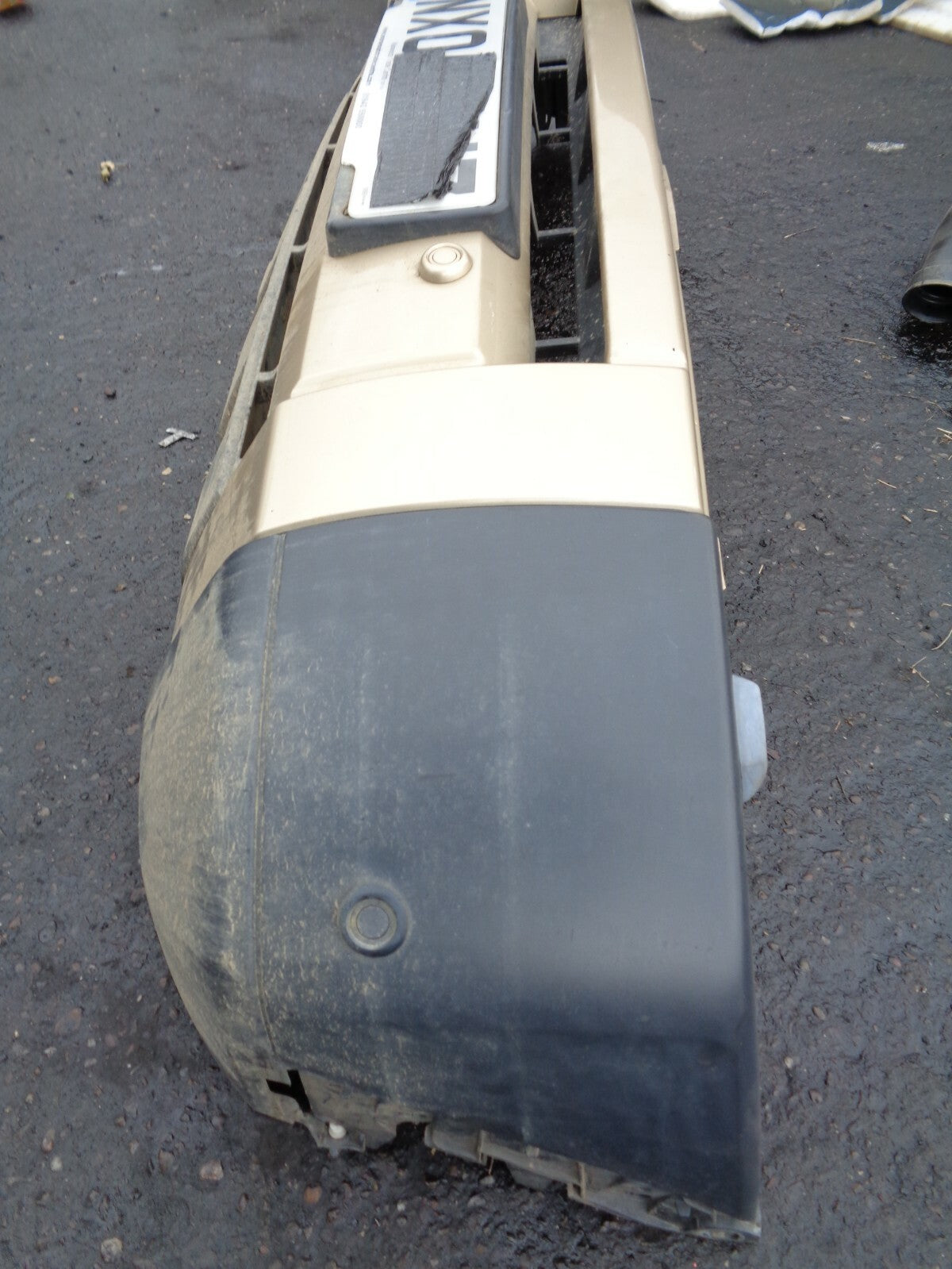 LAND ROVER DISCOVERY 2005 FRONT BUMPER GOLD 500061XXX801
