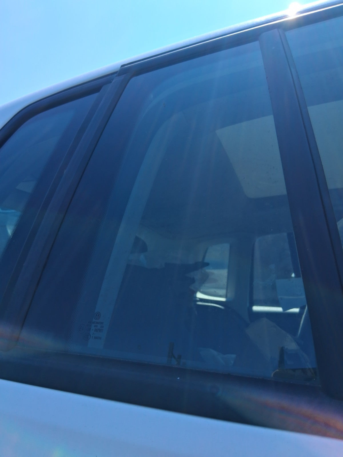 2013 VW VOLKSWAGEN TIGUAN MK1 OSR DRIVER SIDE REAR QUARTER WINDOW GLASS