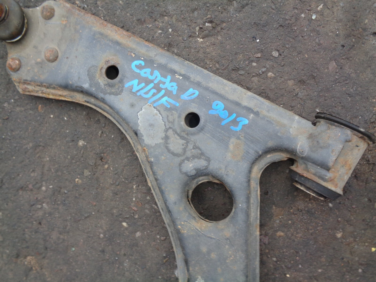 VAUXHALL CORSA D 2013 1.4 PETROL NSF PASSENGER SIDE FRONT WISHBONE