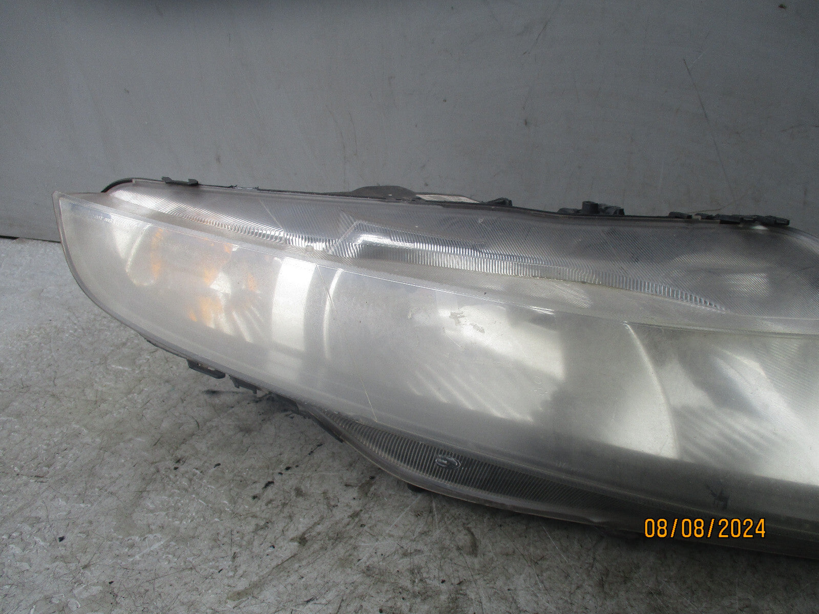 2007 HONDA CIVIC OSF DRIVER SIDE HEADLIGHT 0301226602