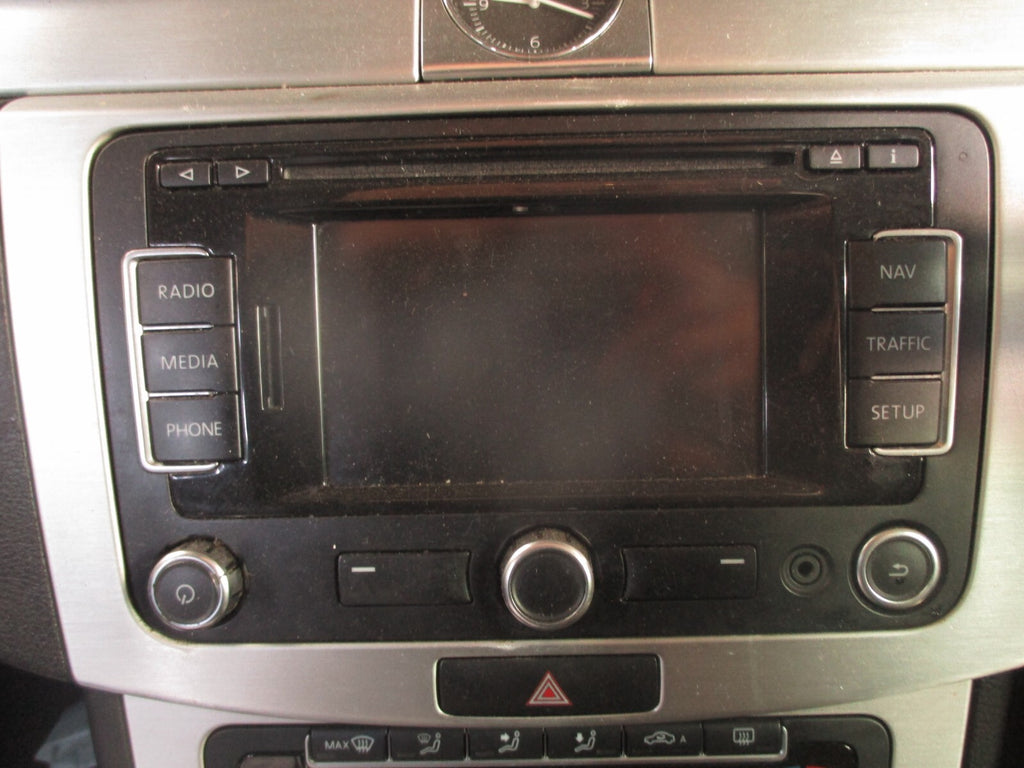 2012 VOLKSWAGEN PASSAT CC CD PLAYER RADIO SAT NAV SCREEN DISPLAY HEAD UNIT
