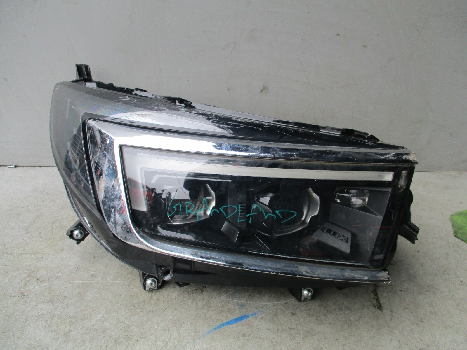 VAUXHALL GRANDLAND X 2023 OSF DRIVER SIDE FRONT HEADLIGHT HEADLAMP 9850139280