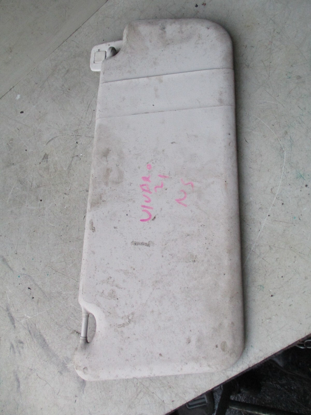 VAUXHALL VIVARO MK3 2021 NS PASSENGER SIDE FRONT INTERIOR SUN VISOR