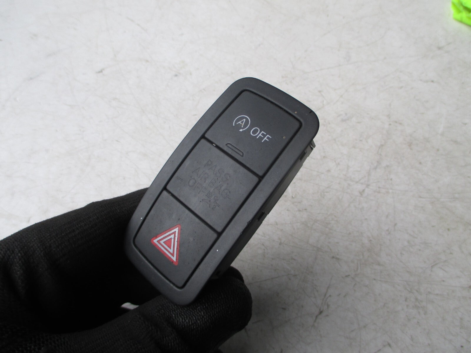 AUDI A1 8X 2015 WARNING HAZARD A AUTO OFF SWITCH BUTTON 8X0959672G