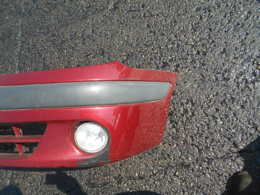 RENAULT SCENIC MK1 2000 FRONT BUMPER & FOG LIGHTS BURGUNDY