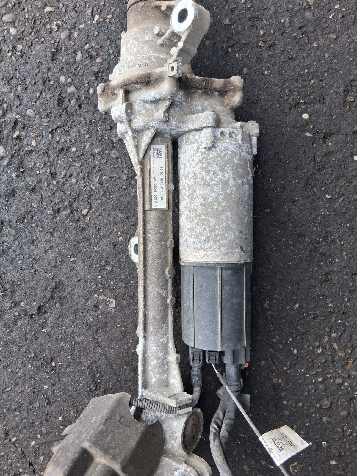 2020 MERCEDES SPRINTER W907 ELECTRIC POWER STEERING RACK A9074600604