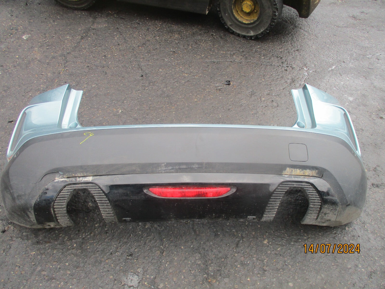CITROEN C4 MK3 2023 REAR COMPLETE BUMPER PDC SENSOR 9835240380