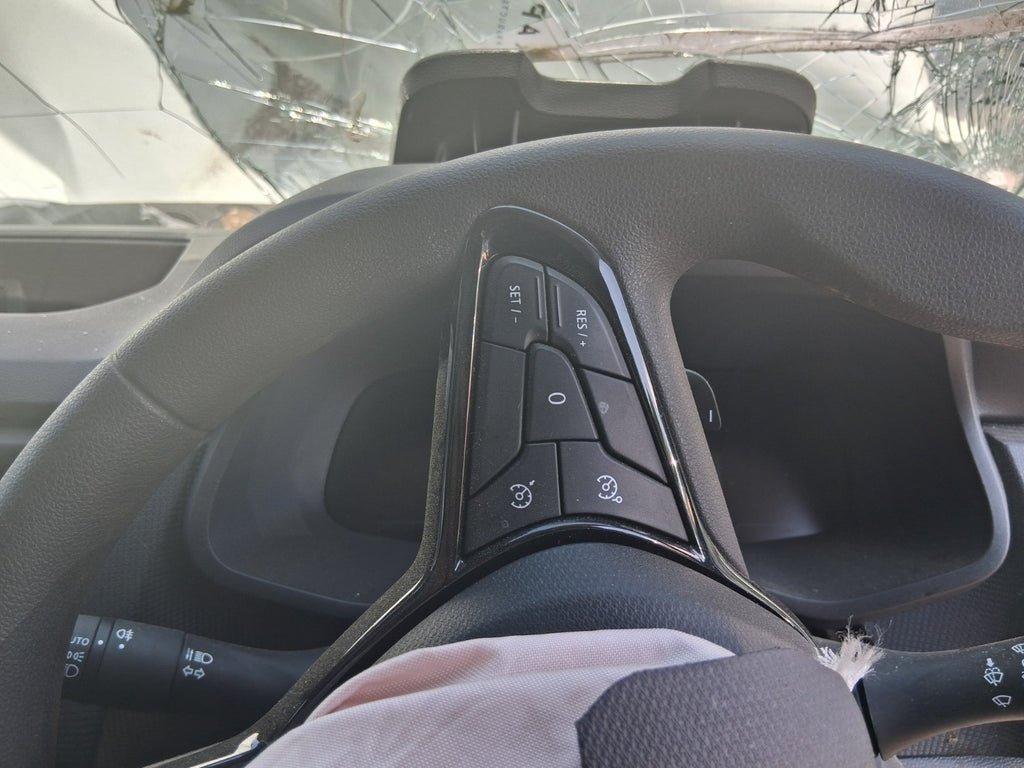 2025 RENAULT TRAFIC X82 MK3 MULTIFUNCTION STEERING WHEEL BLACK