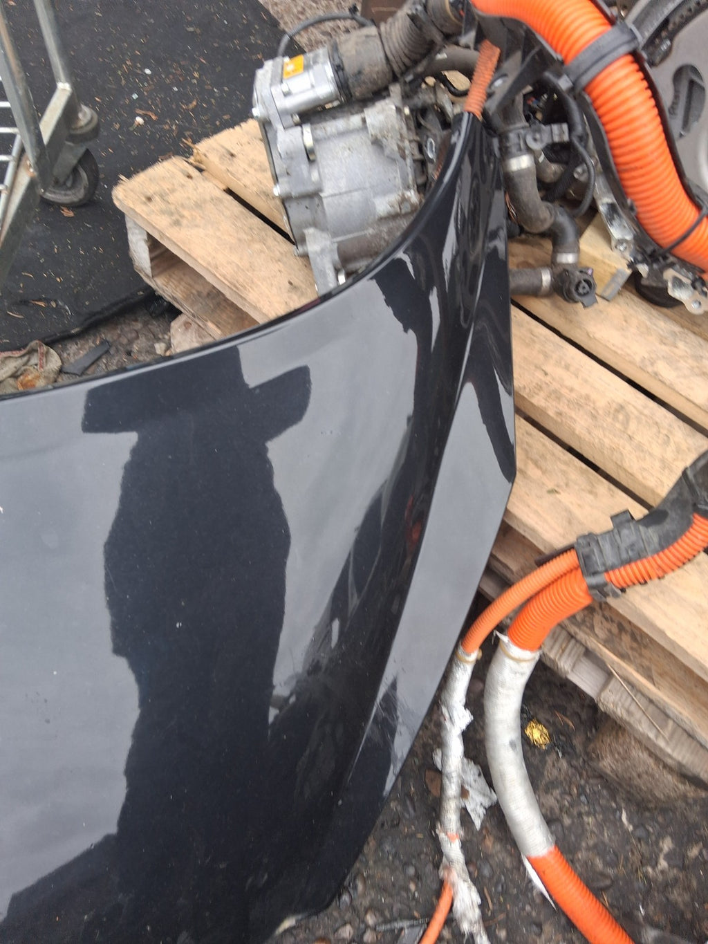 2012 PEUGEOT 207 FRONT BONNET HOOD PANEL BLACK