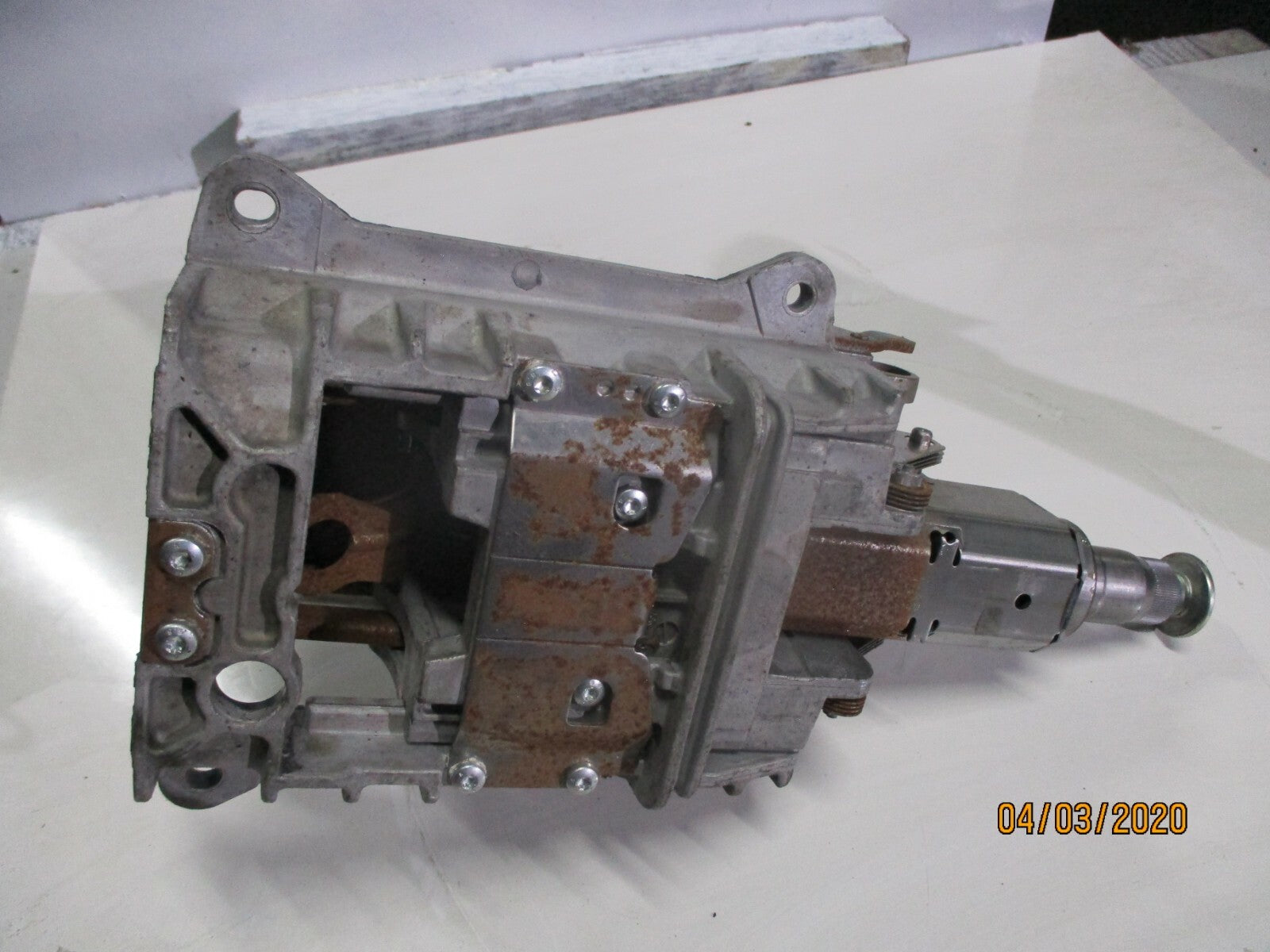 AUDI A6 C6 2008 ADJUSTABLE UPPER STEERING COLUMN MECHANISM SHAFT ZG-522381