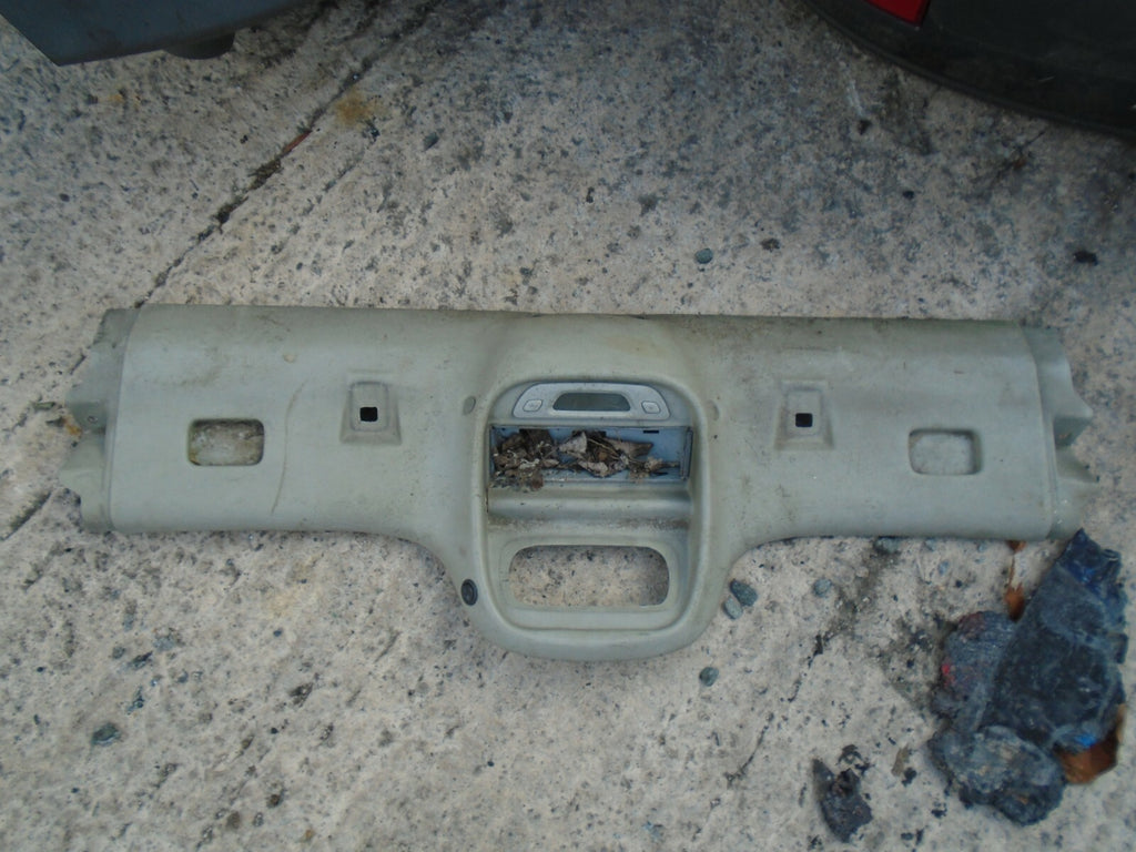 LONDON TAXI LTI TX2 2006 CENTRE DASHBOARD PLASTIC DASH TRIM DISPLAY CLOCK GREY