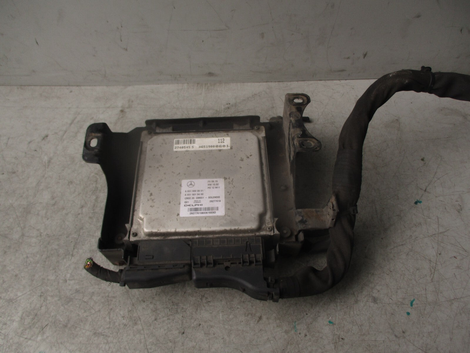 2014 MERCEDES SPRINTER W906 2.1 DIESEL ENGINE CONTROL UNIT A6519000601
