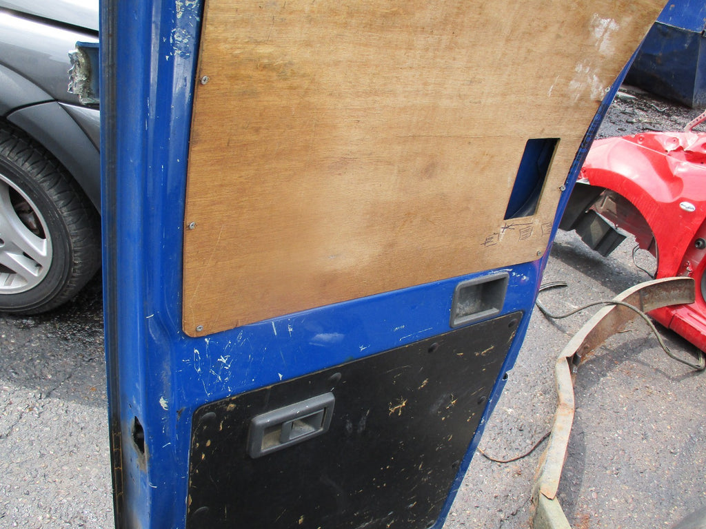 PEUGEOT BOXER 2003 MK2 SWB OSR DRIVER SIDE REAR DOOR COMPLETE BLUE