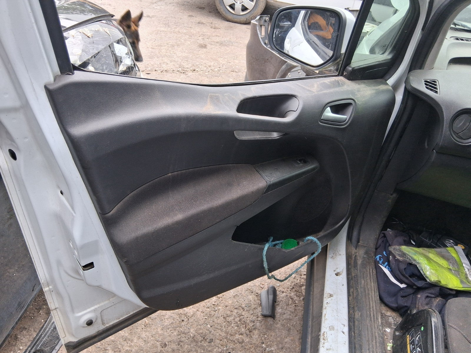 2015 FORD TRANSIT COURIER MK1 NSF PASSENGER FRONT DOOR CARD PANEL