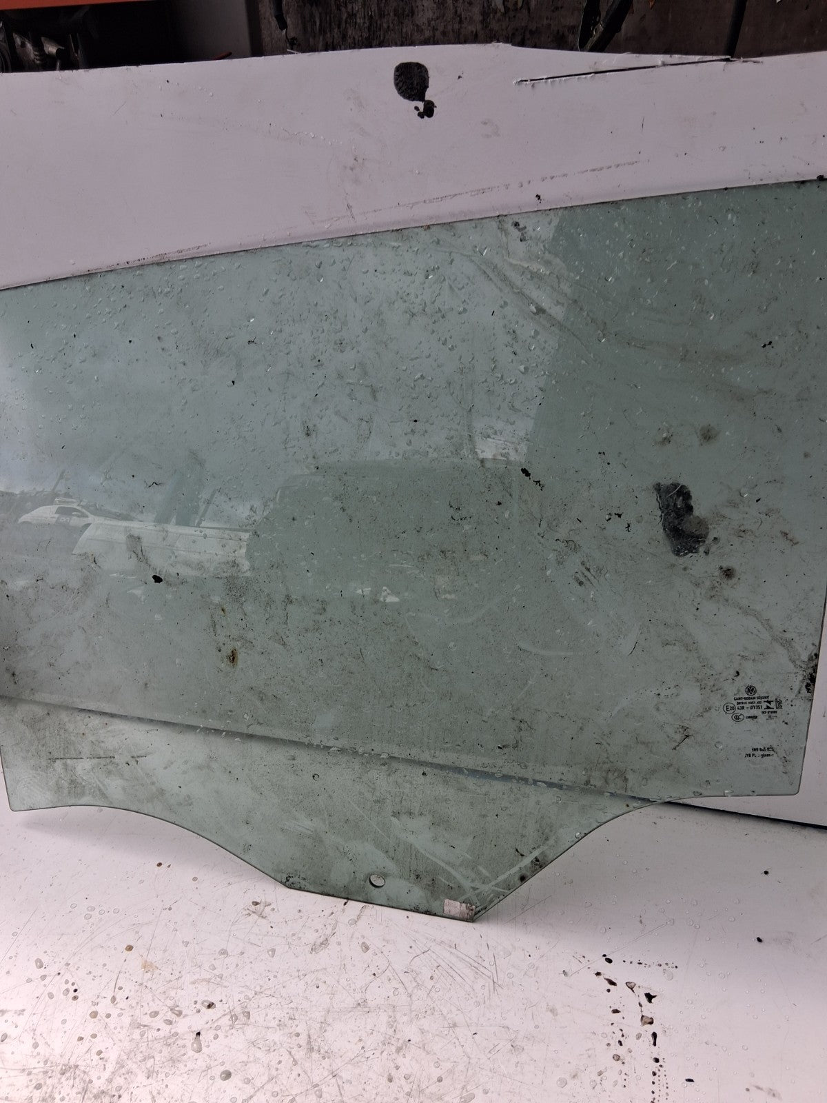 2019 FORD GALAXY MK4 OSR OFF REAR PASSENGER LEFT SIDE GLASS WINDOW 43R01351