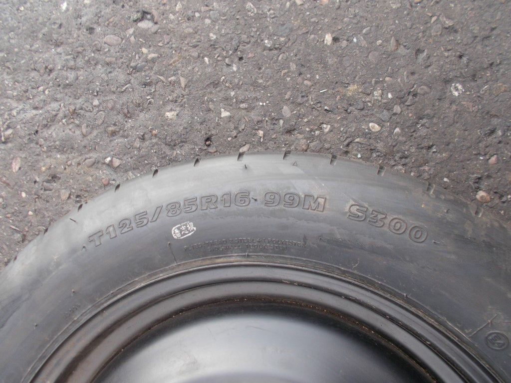 FORD FOCUS HANKOOK 5 STUD 16 INCH SPARE STEEL WHEEL 125/85 R16 1S71MH 09345