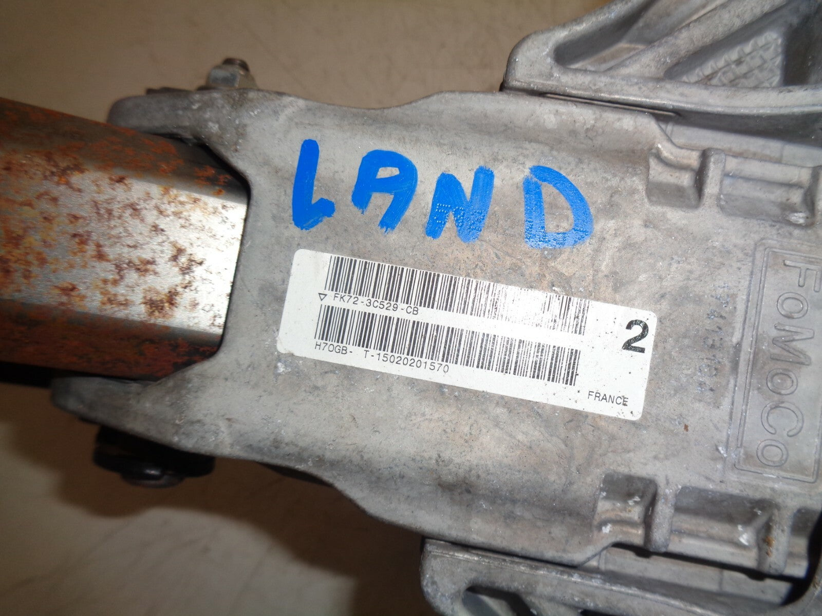 LANDROVER DISCOVERY SPORT 2017 2.0 DIESEL STEERING COLUMN FK723C529CB