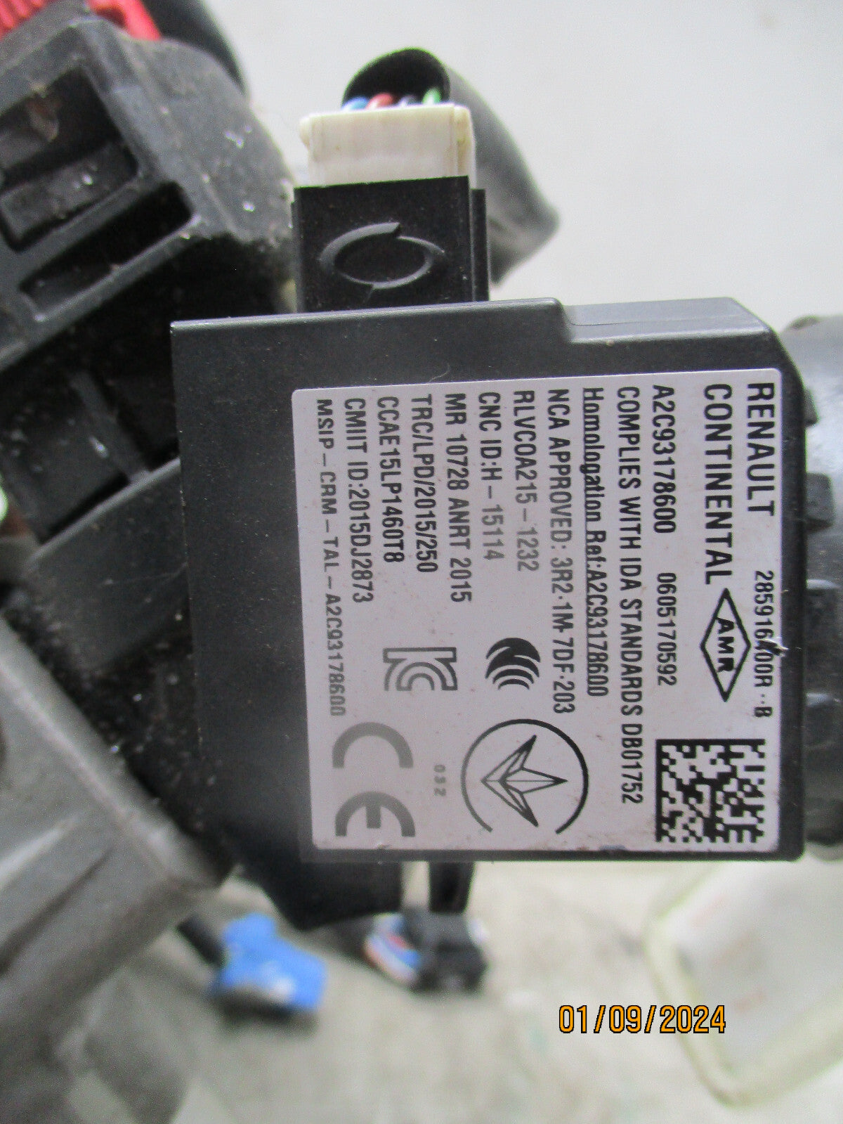 NISSAN MICRA K14 2017  IGNITION BARREL A2C93178600