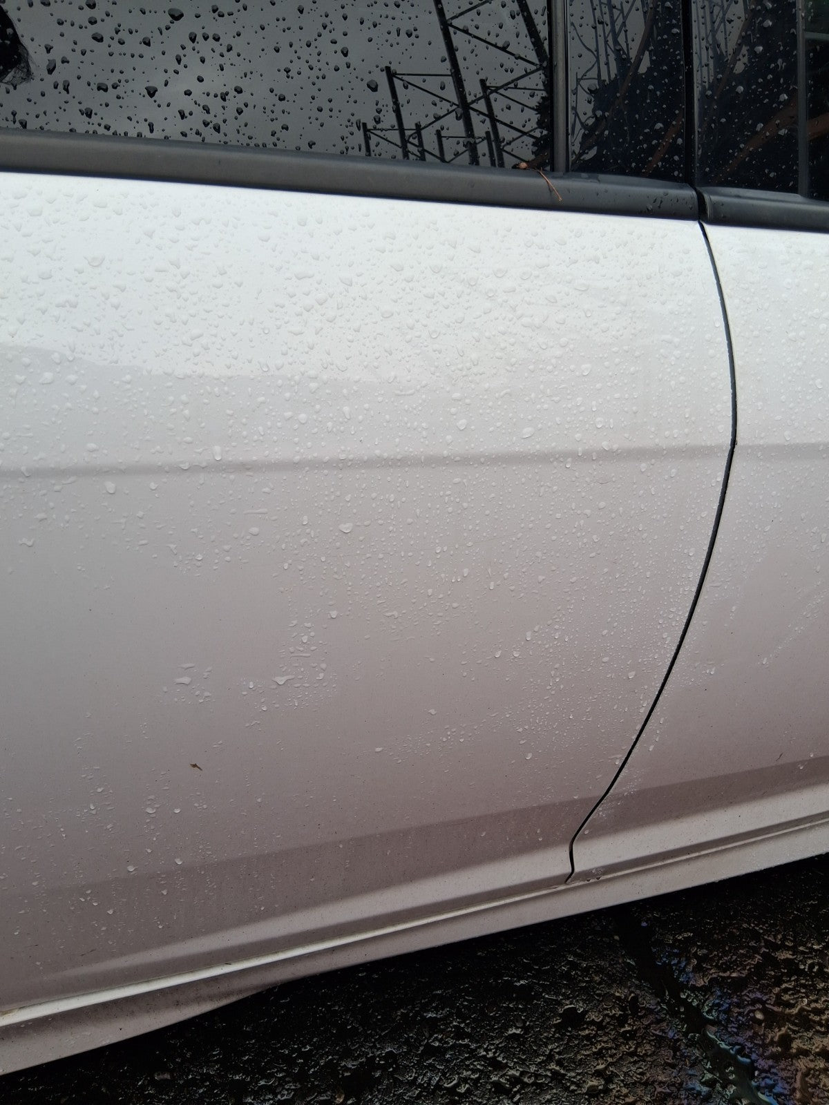 2017 FORD FOCUS MK3 ST LINE OSR DRIVER SIDE REAR RIGHT COMPLETE DOOR WHITE 5F