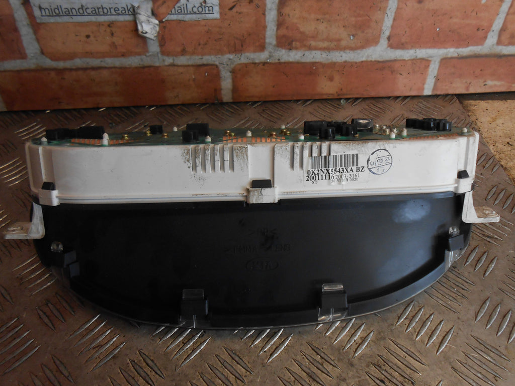 KIA SHUMA MK1 2002 1.8 PETROL CLOCKS SPEEDO INSTRUMENT CLUSTER 0K2NX5543XA BZ