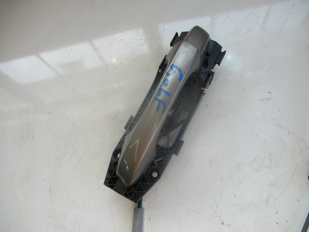 VW VOLKSWAGEN GOLF MK7 NSF PASSENGER SIDE FRONT DOOR LOCK MECH & HANDLE SILVER