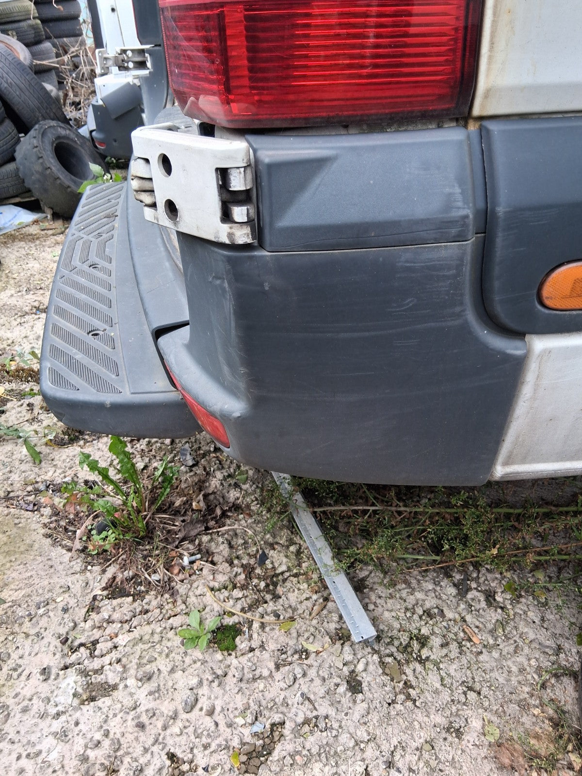 2016 MERCEDES SPRINTER MK2 W906 OSR DRIVER SIDE REAR RIGHT BUMPER CORNER