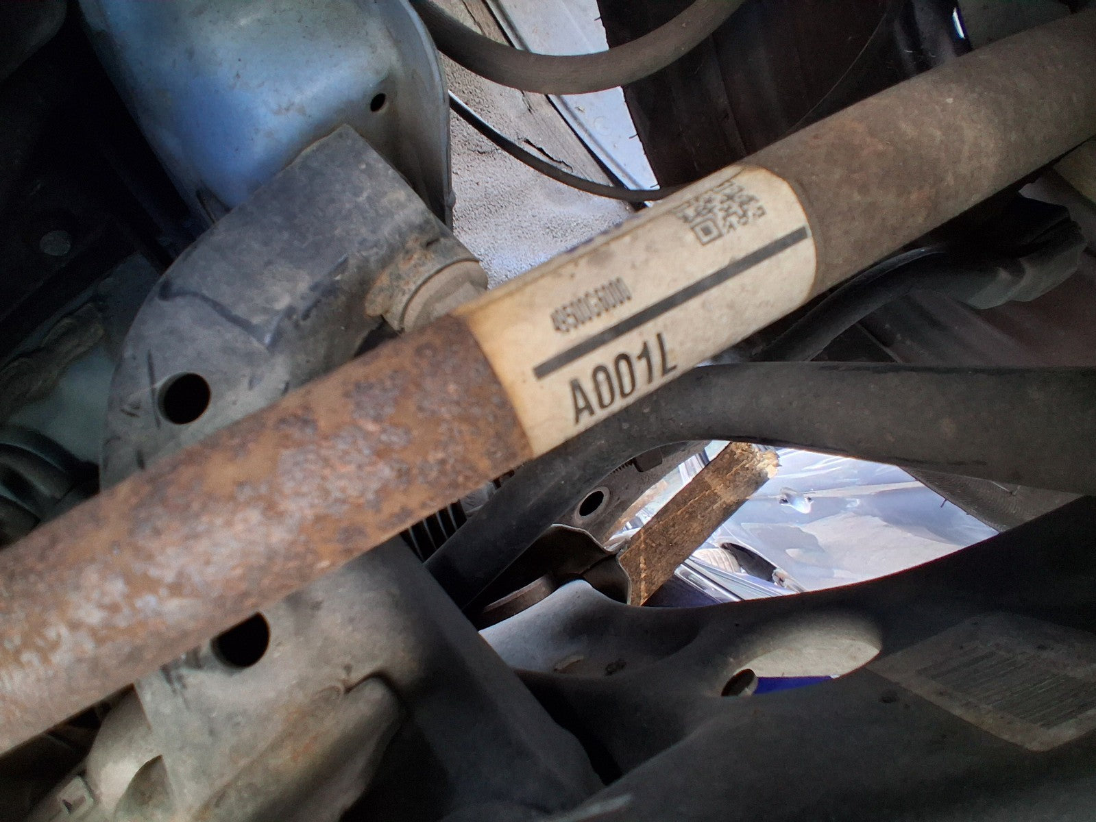 2019 KIA PICANTO MK3 1.0 PETROL MANUAL NSF PASSENGER SIDE DRIVESHAFT 49500G6000