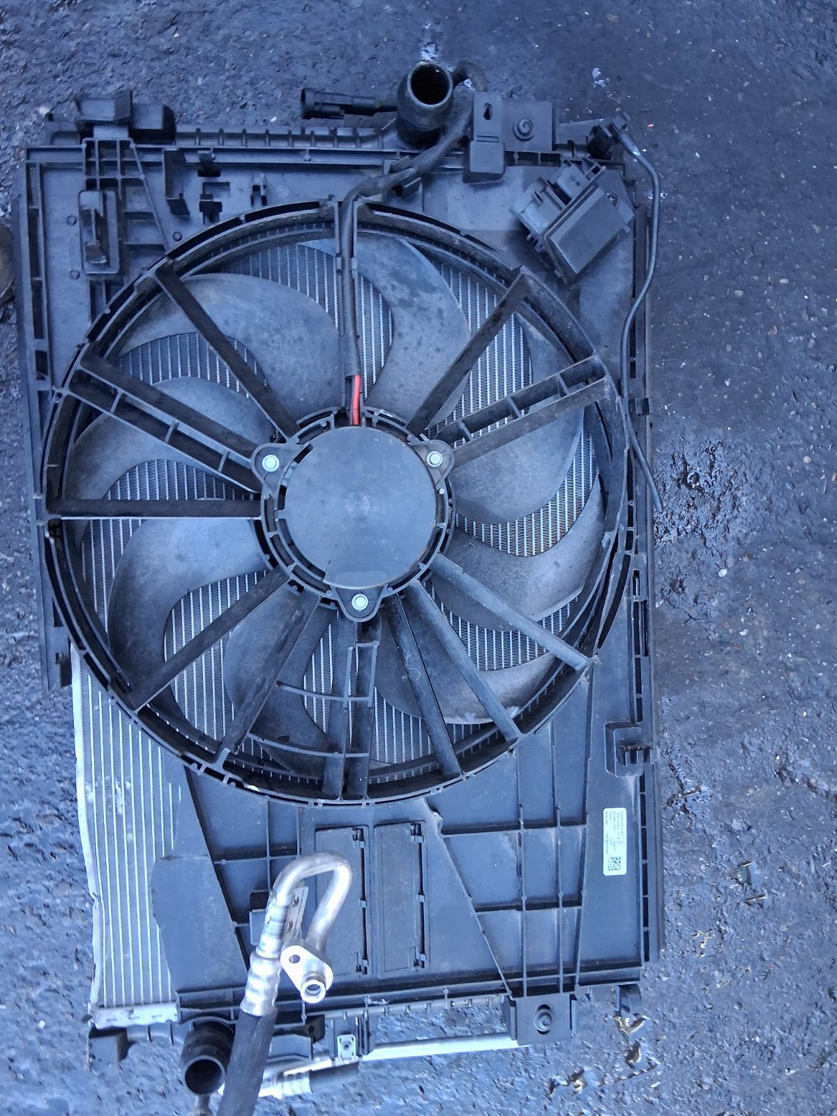 2024 VAUXHALL GRANDLAND X 1.2 PETROL RADIATOR RADPACK RAD PACK 9836058380