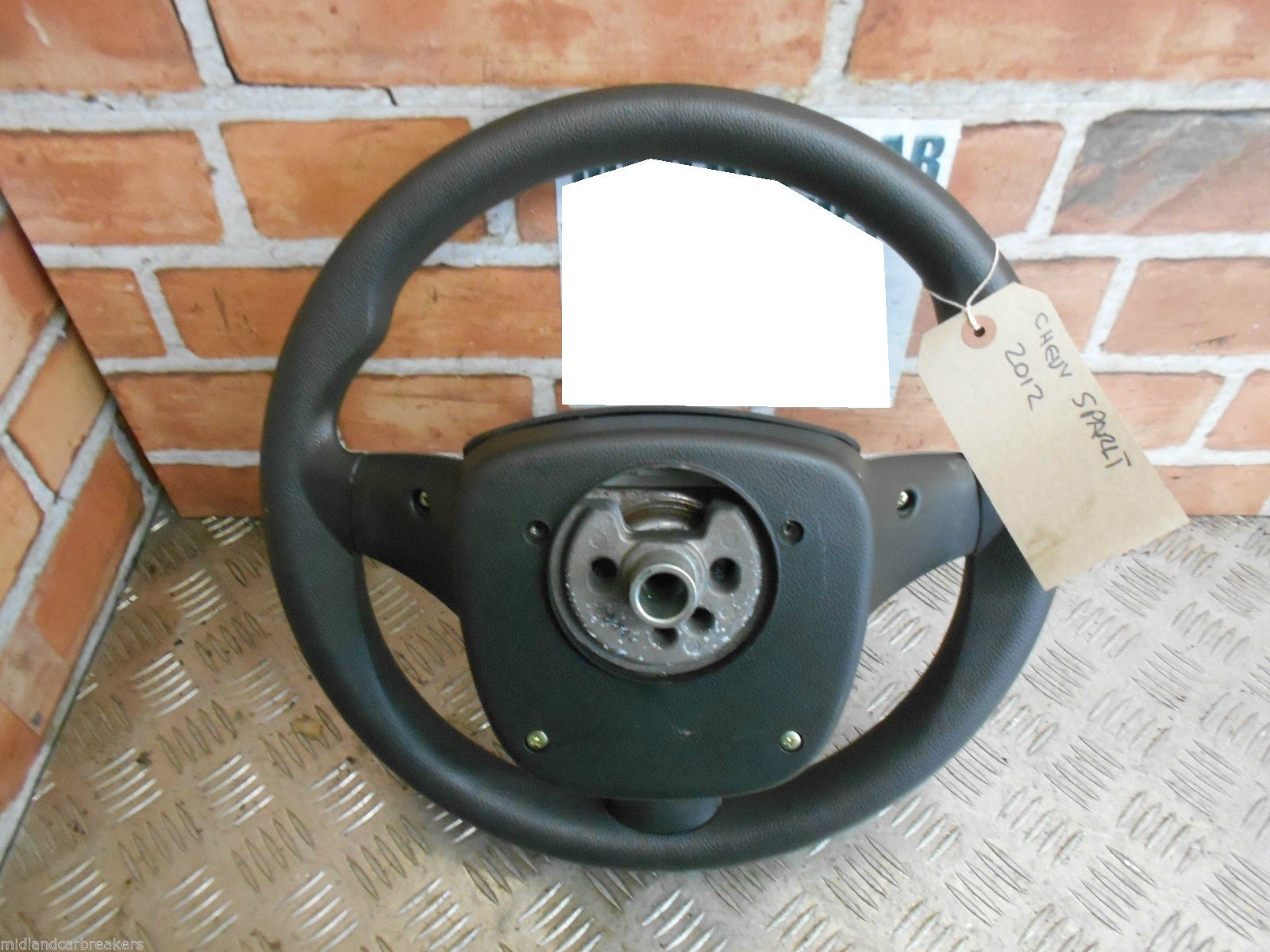 CHEVROLET CHEVY SPARK M300 STEERING WHEEL & SAFETY BAG