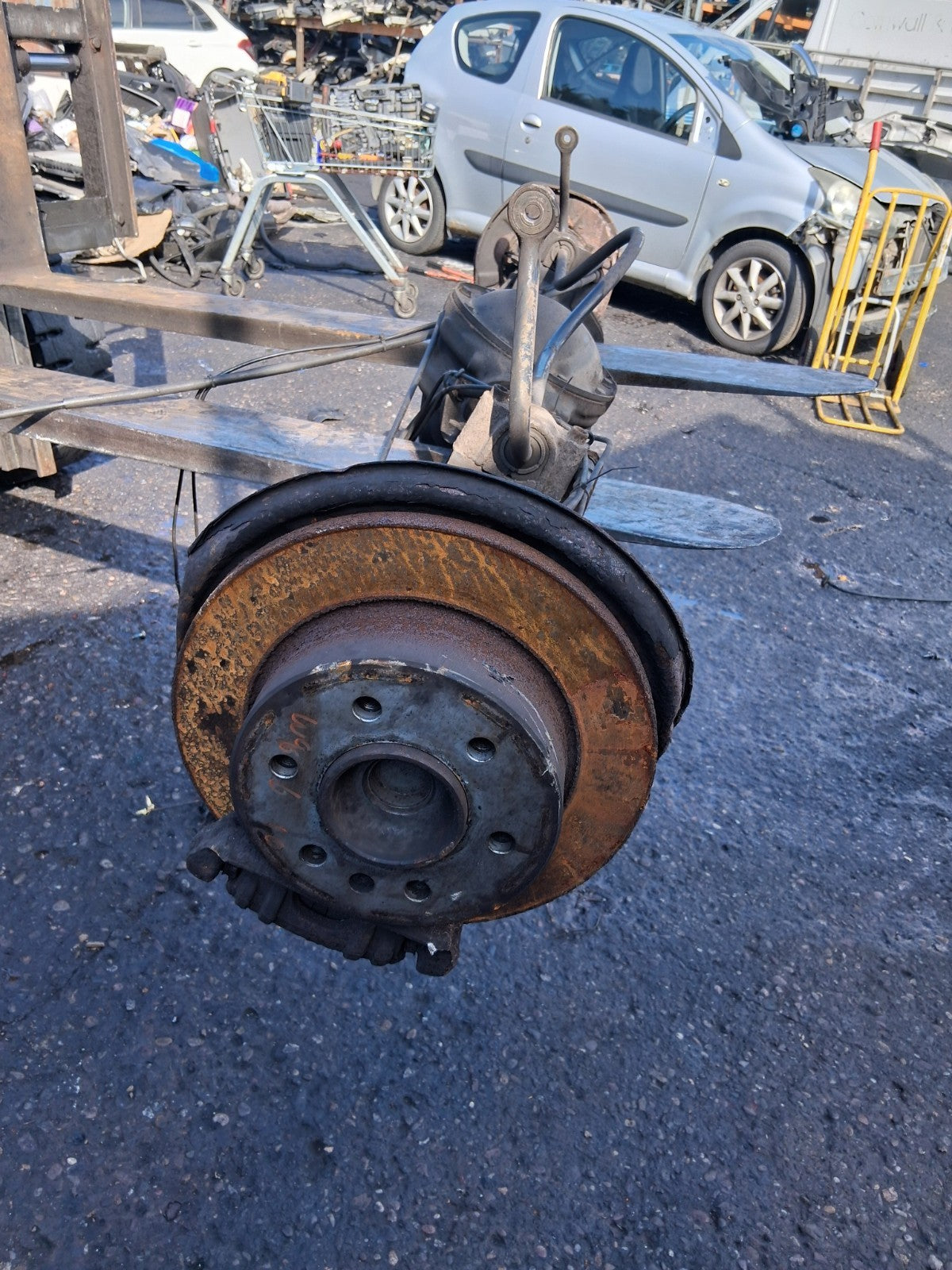 2010 MERCEDES SPRINTER W906 REAR DIFF DIFFERENTIAL AXLE 48:11 A9063501000
