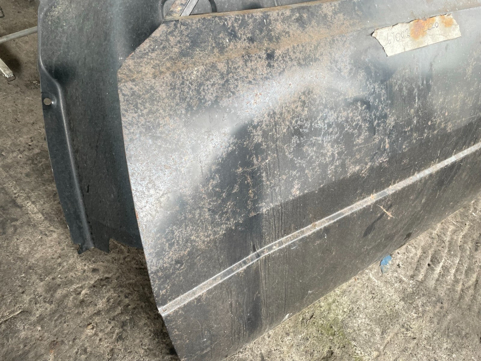 1977 - 1979 TOYOTA COROLLA NSF PASSENGER SIDE FRONT DOOR PANEL NEW OLD STOCK