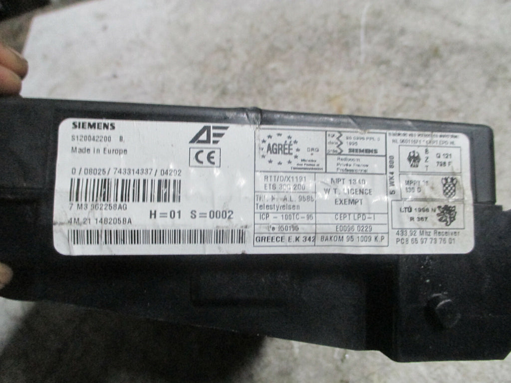 SEAT ALHAMBRA MK1 7M 2004 1.9 DIESEL FUSEBOX CONTROL MODULE UNIT 4M2114B205BA