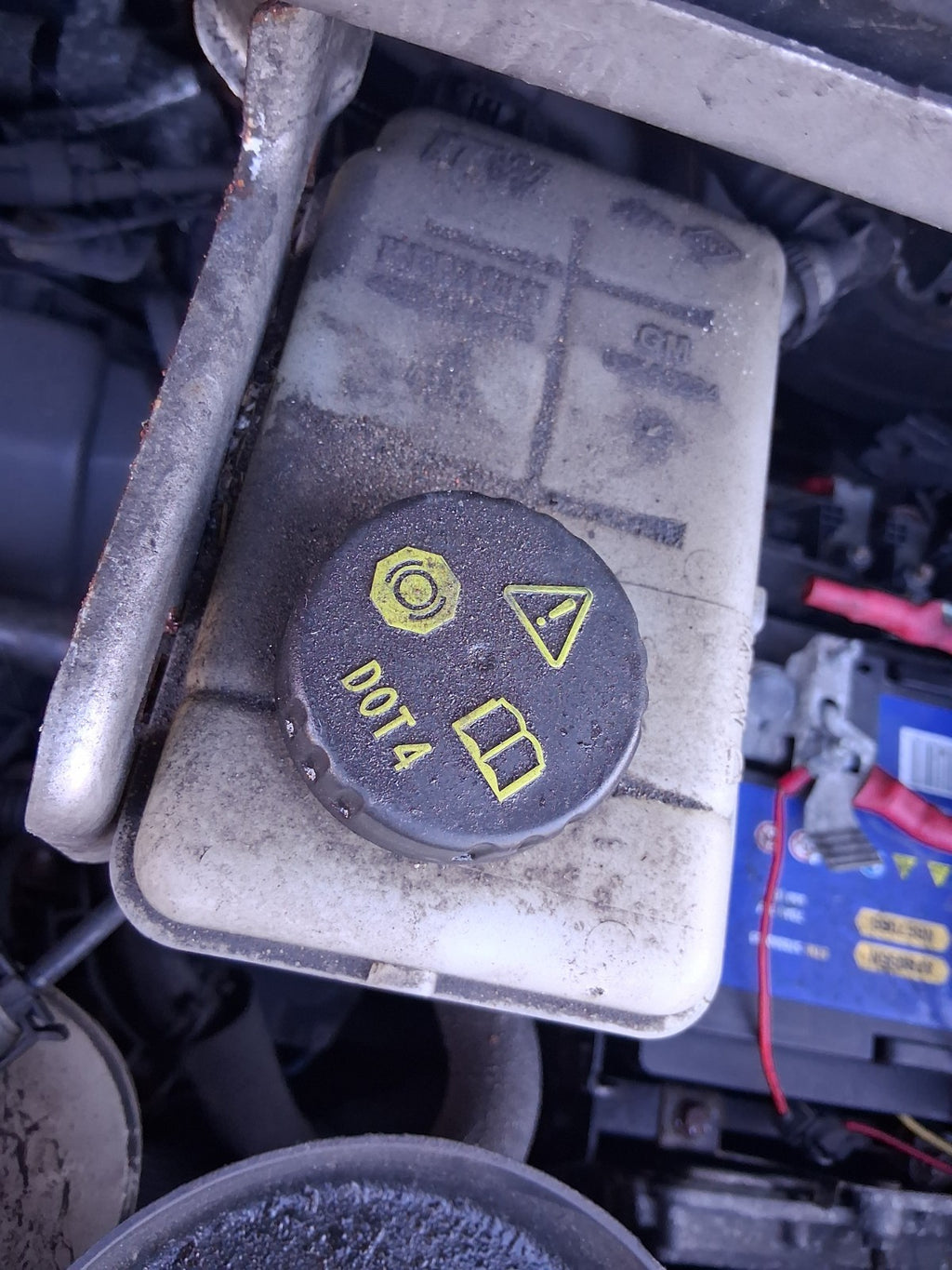 2017 VAUXHALL VIVARO MK2 1.6 DIESEL BRAKE SERVO RESERVOIR