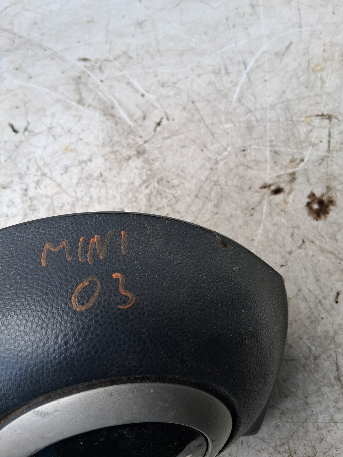 2003 MINI OS DRIVER SIDE STEERING WHEEL AIRBAG