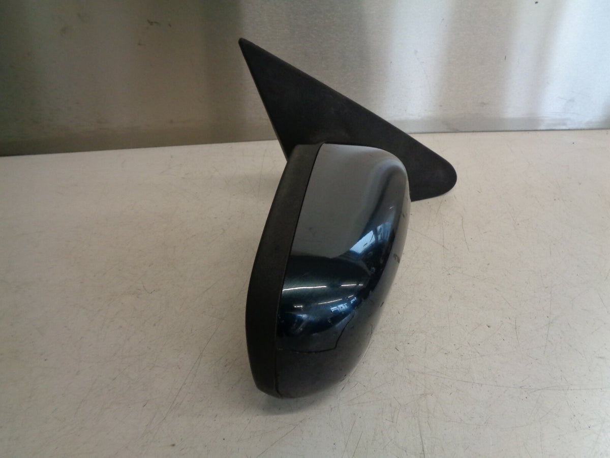 RENAULT LAGUNA 2003 MK2 OS DRIVER SIDE ELECTRIC DOOR WING MIRROR GREEN BLUE